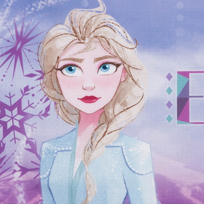 Полотенце Полотенце "Холодное сердце" 70х146±2 см, 100% хлопок 160гр/м2