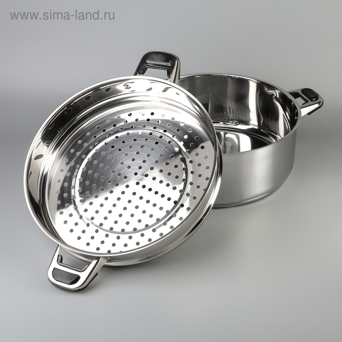 Мантоварка «Алтын», 7 л, d=30 см, 3 секции, капсульное дно, индукция Мантоварка «Алтын», 7 л, d=30 см, 3 секции, капсульное дно, индукция