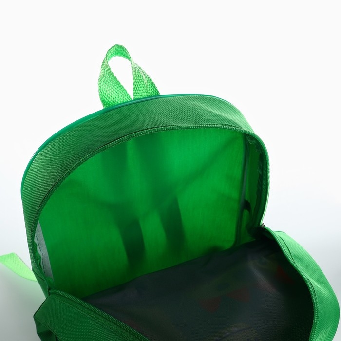 Рюкзак детский с карманом для мальчика &laquo;Динозаврик&raquo;, 30х25 см