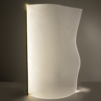 Торшер "Аура" LED 28Вт 4000К золото 70х10х120см Торшер "Аура" LED 28Вт 4000К золото 70х10х120см