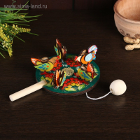 Сувенир "Курицы клюющие", d=13 см микс Сувенир "Курицы клюющие", d=13 см микс