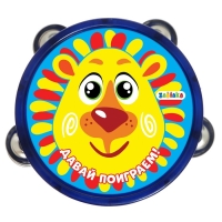 Музыкальная игрушка бубен &laquo;Давай поиграем!&raquo;