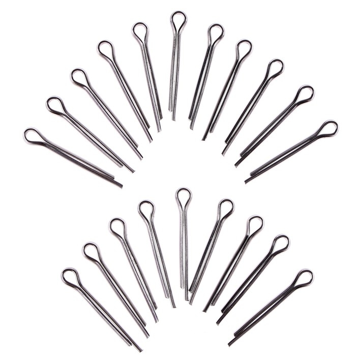 Шплинт О-образный для изготовления суставов игрушек, размер 1 шт. &mdash; 4 &times; 30 мм, набор 20 шт.