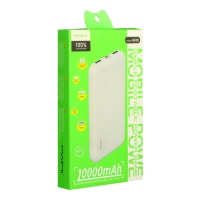 Внешний аккумулятор Maimi Mi30, 10000 мАч, 2 USB, Type-C, microUSB, 2.1 А, белый Внешний аккумулятор Maimi Mi30, 10000 мАч, 2 USB, Type-C, microUSB, 2.1 А, белый