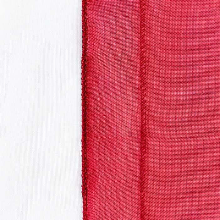 Комплект штор для кухни Witerra Мальва 280х150см, бордо, пэ100%