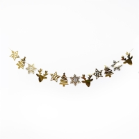 Гирлянда &laquo;Новый год&raquo;, 230 см, цвет золотой