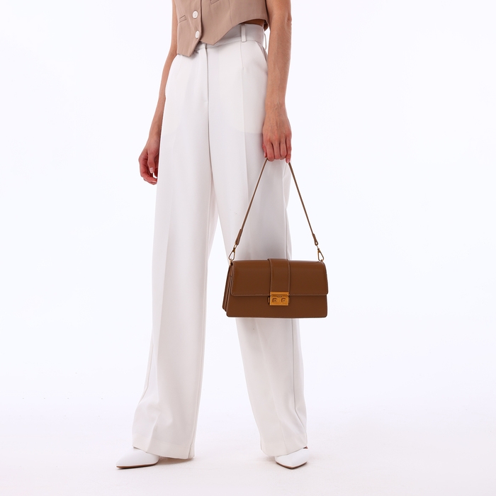 Сумка женская TEXTURA, средний размер, цвет светло-коричневый Сумка женская TEXTURA, средний размер, цвет светло-коричневый