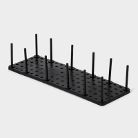 Органайзер для ящиков с регулировкой размера, 45×15×10 см, цвет чёрный Органайзер для ящиков с регулировкой размера, 45×15×10 см, цвет чёрный