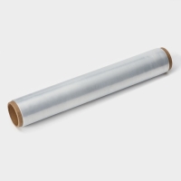 Плёнка пищевая Доляна, 30 см &times; 100 м, 8 мкм, цвет белый