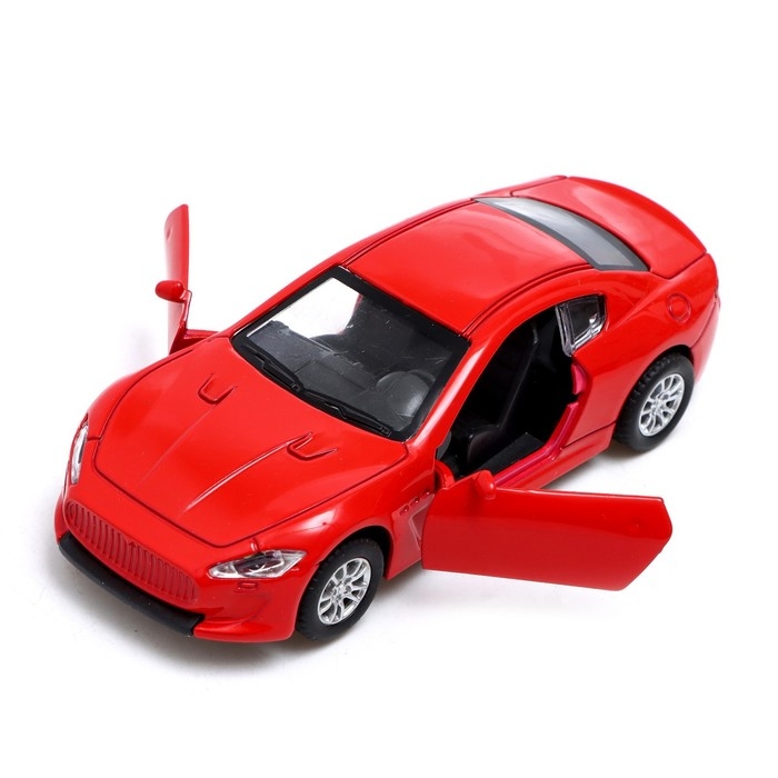 Машина металлическая «Купе», инерция, свет и звук, 1:32, открываются двери, цвет красный Машина металлическая «Купе», инерция, свет и звук, 1:32, открываются двери, цвет красный