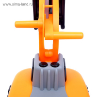 Толокар &laquo;Экскаватор&raquo;, подвижный ковш, световые и звуковые эффекты, цвет оранжевый