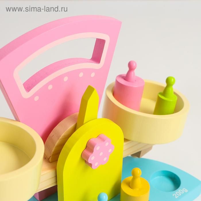 Игрушка из дерева &laquo;Весы&raquo; 12,5&times;27&times;20 см