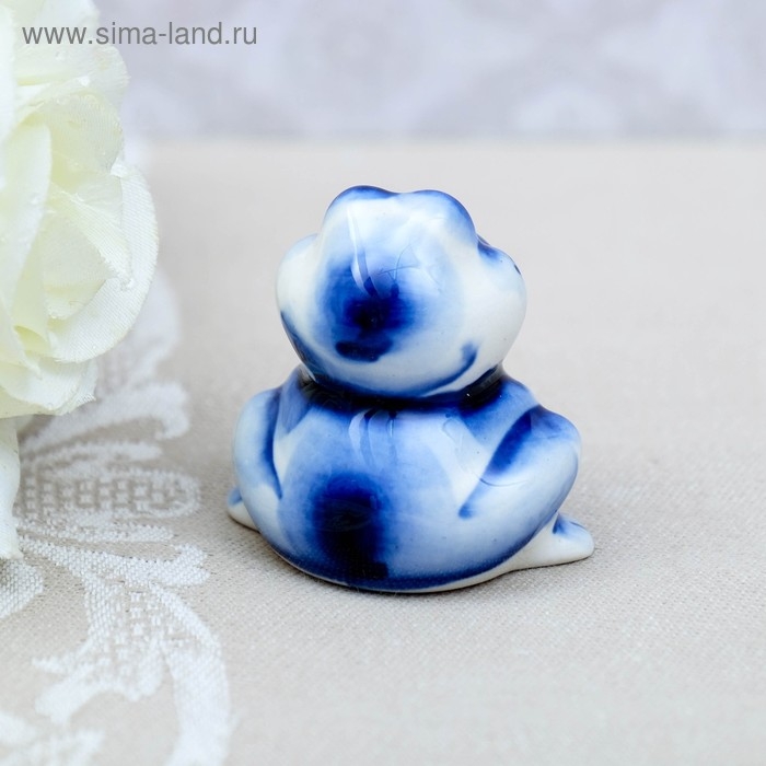 Сувенир &laquo;Лягушка&raquo;, гжель