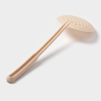 Шумовка Доляна &laquo;Беж&raquo;, 32&times;11&times;6 см, цвет бежевый