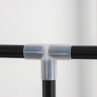 Вешалка - стойка напольная для одежды Доляна, 2 перекладины, 2 ящика, 120&times;43&times;169 см, цвет чёрный