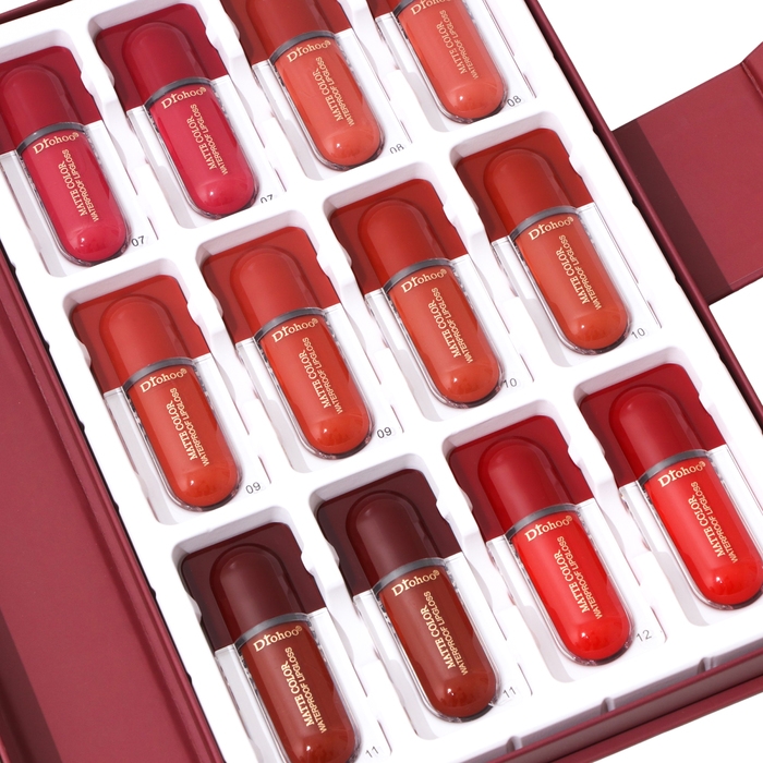 Блеск для губ, водостойкий, оттеночный микс Блеск для губ, водостойкий, оттеночный микс