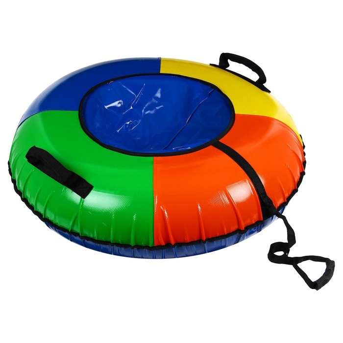 Тюбинг-ватрушка Winter Star, диаметр чехла 100 см, цвета МИКС Тюбинг-ватрушка Winter Star, диаметр чехла 100 см, цвета МИКС