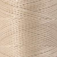 Нитки вощёные, круглые, 300D/3, 0,35 мм, 60 ± 2 м, цвет молочный Нитки вощёные, круглые, 300D/3, 0,35 мм, 60 ± 2 м, цвет молочный