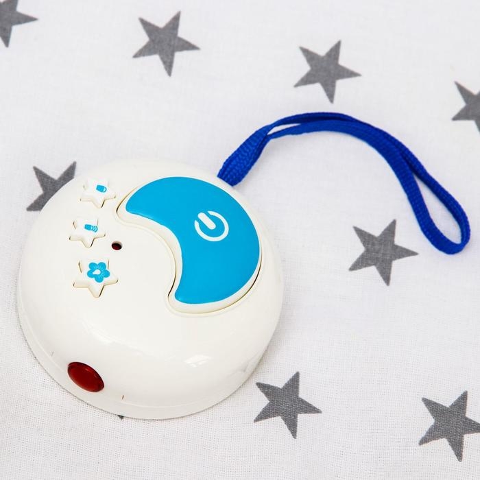 Мобиль музыкальный на кроватку &laquo;Небо&raquo; с ночником, пульт управления, Крошка Я