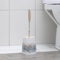 Ёршик для унитаза с подставкой «Ракушки», 12×12×36 см Ёршик для унитаза с подставкой «Ракушки», 12×12×36 см