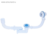 Комплект для ванны "АНИ Пласт" C6255: сифон регулируемый, гибкая труба 40 x 50 мм Комплект для ванны "АНИ Пласт" C6255: сифон регулируемый, гибкая труба 40 x 50 мм