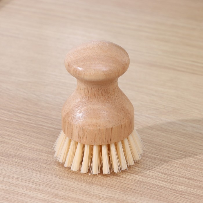 Щётка для посуды Доляна &laquo;Лотос&raquo;, круглая