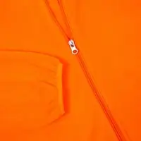 Куртка флисовая унисекс Fliska, оранжевая, размер XS/S