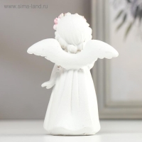 Сувенир полистоун "Белоснежный ангел-девочка в веночке с розой" МИКС 11х8,5х5 см Сувенир полистоун "Белоснежный ангел-девочка в веночке с розой" МИКС 11х8,5х5 см
