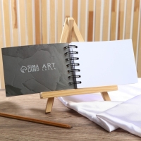 Скетчбук А6, 60 листов 190 г/м2 &laquo;Серый&raquo;