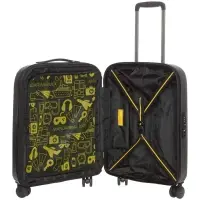 Чемодан Logoduck S, черный Чемодан Logoduck S, черный