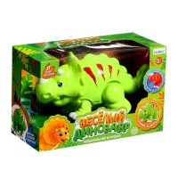 Музыкальная игрушка &laquo;Весёлый динозавр&raquo;, свет, звук, цвета МИКС