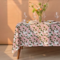 Скатерть Этель "Попугай" 110х149 см, 80% хл, 20% пэ, сатин 110 г/м2 Скатерть Этель "Попугай" 110х149 см, 80% хл, 20% пэ, сатин 110 г/м2