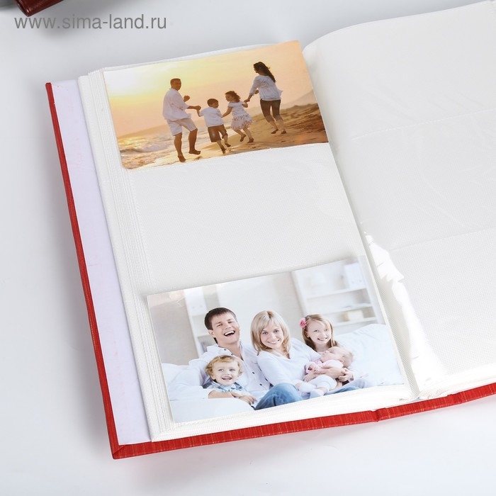 Фотоальбом на 300 фото 10х15 см, рамка 9х13 см "Серебряные нити" МИКС 33х17х5,5 см