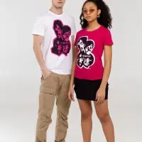 Футболка женская &laquo;Меламед. The Beatles&raquo;, ярко-розовая (фуксия), размер L