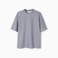 Футболка мужская  MINAKU REGULAR: цвет голубой, размер 50