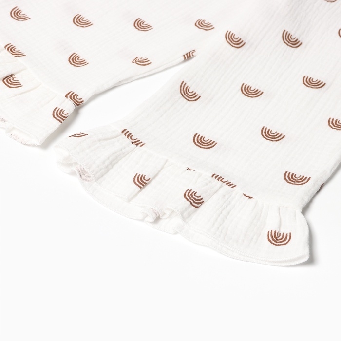 Пижама детская (рубашка и брюки) KAFTAN "Радуга" р.34 (122-128 см)