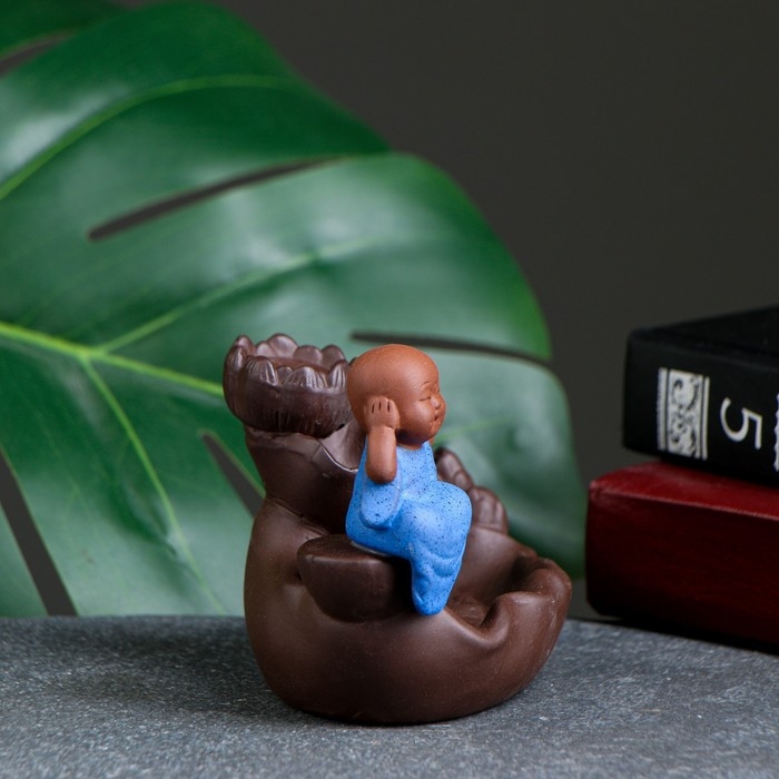 Подставка для благовоний Подставка для благовоний "Будда - тишина" 12х8х8см