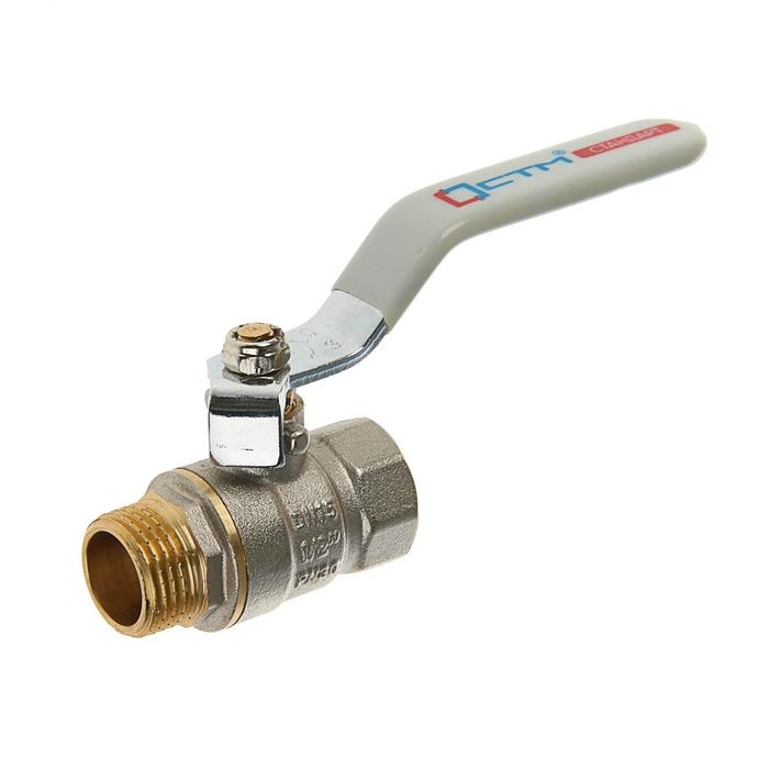 Кран шаровой Кран шаровой "СТМ" Стандарт, PN40, внутренняя/наружная резьба 1/2", рычаг