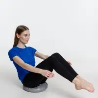 Массажная балансировочная подушка Balansa, серая Массажная балансировочная подушка Balansa, серая