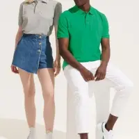 Рубашка поло унисекс Pegase, весенний зеленый, размер M