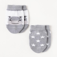 Набор носков Крошка Я &laquo;Бегемот&raquo;, 2 пары, 6-8