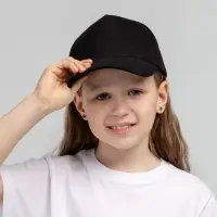 Бейсболка детская Standard Kids, черная