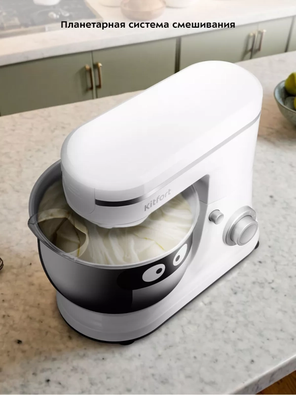 Планетарный миксер с чашей кухонный КТ-3483 - 1000 Вт Планетарный миксер с чашей кухонный КТ-3483 - 1000 Вт