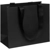 Пакет бумажный Manilla S, черный