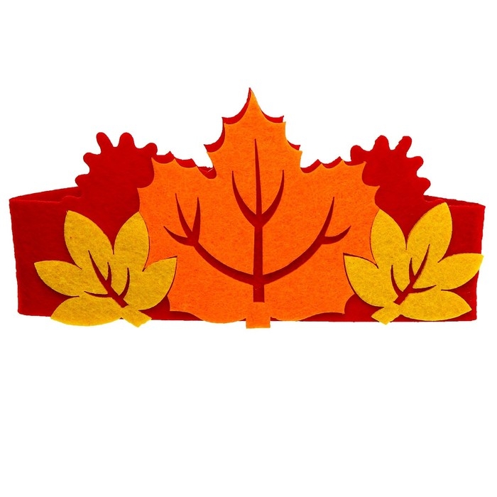 Карнавальный набор &laquo;Краски осени&raquo;: повязка и листья