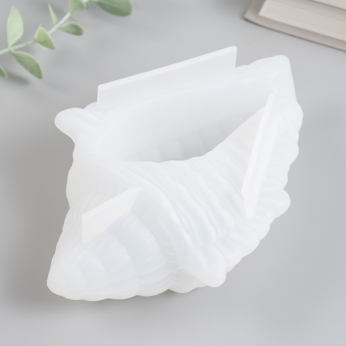 Молд силикон Молд силикон "Подсвечник ракушка" 18х12 см