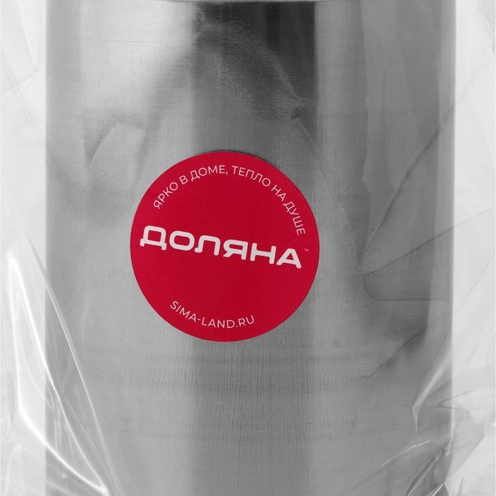 Диспенсер для сахарной пудры Доляна, 300 мл, 7&times;12,6 см, цвет хромированный