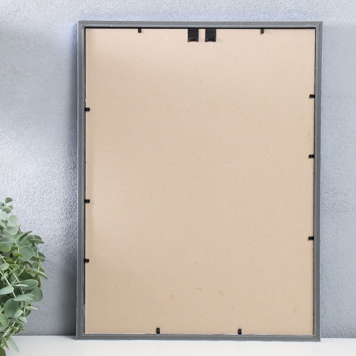 Фоторамка пластик Фоторамка пластик "Формат" 30х40 см, синий металлик