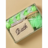 Набор банный Доляна, 5 предметов (3 мочалки, расческа, пемза), цвет МИКС Набор банный Доляна, 5 предметов (3 мочалки, расческа, пемза), цвет МИКС