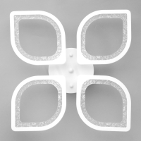 Люстра ГАЛЛОП светодиодная Ромб 70Вт LED 2700-4200К белый 38х38х9,5см